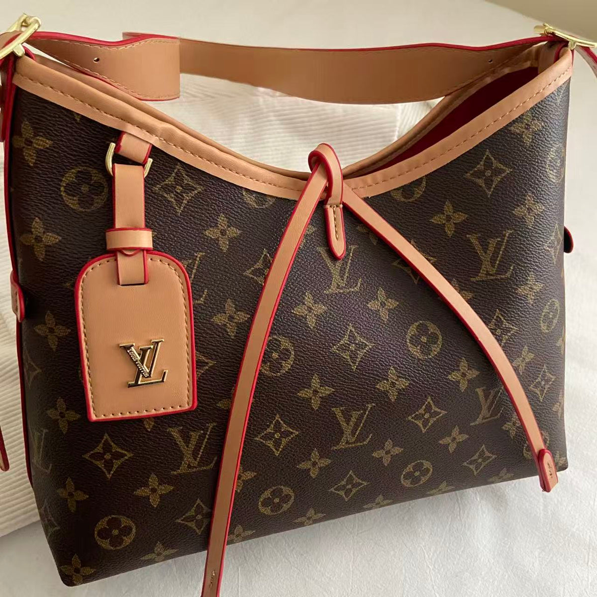 Monogram Cross-Strap Shoulder Bag