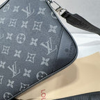 Classic Monogram Trio Messenger Bag - A Fashion Must-Have