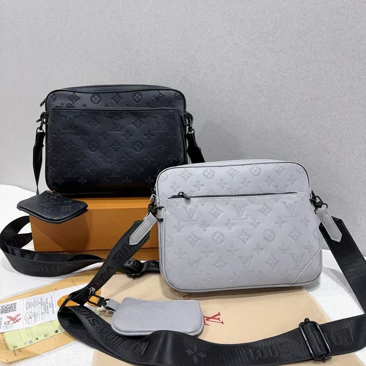 Classic Monogram Trio Messenger Bag - A Fashion Must-Have