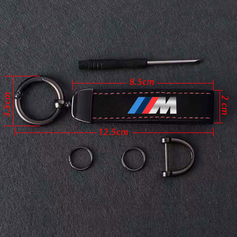 Carbon Fibre Car Key Chain