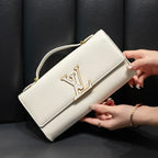 Luxe Texture Leather Handbag
