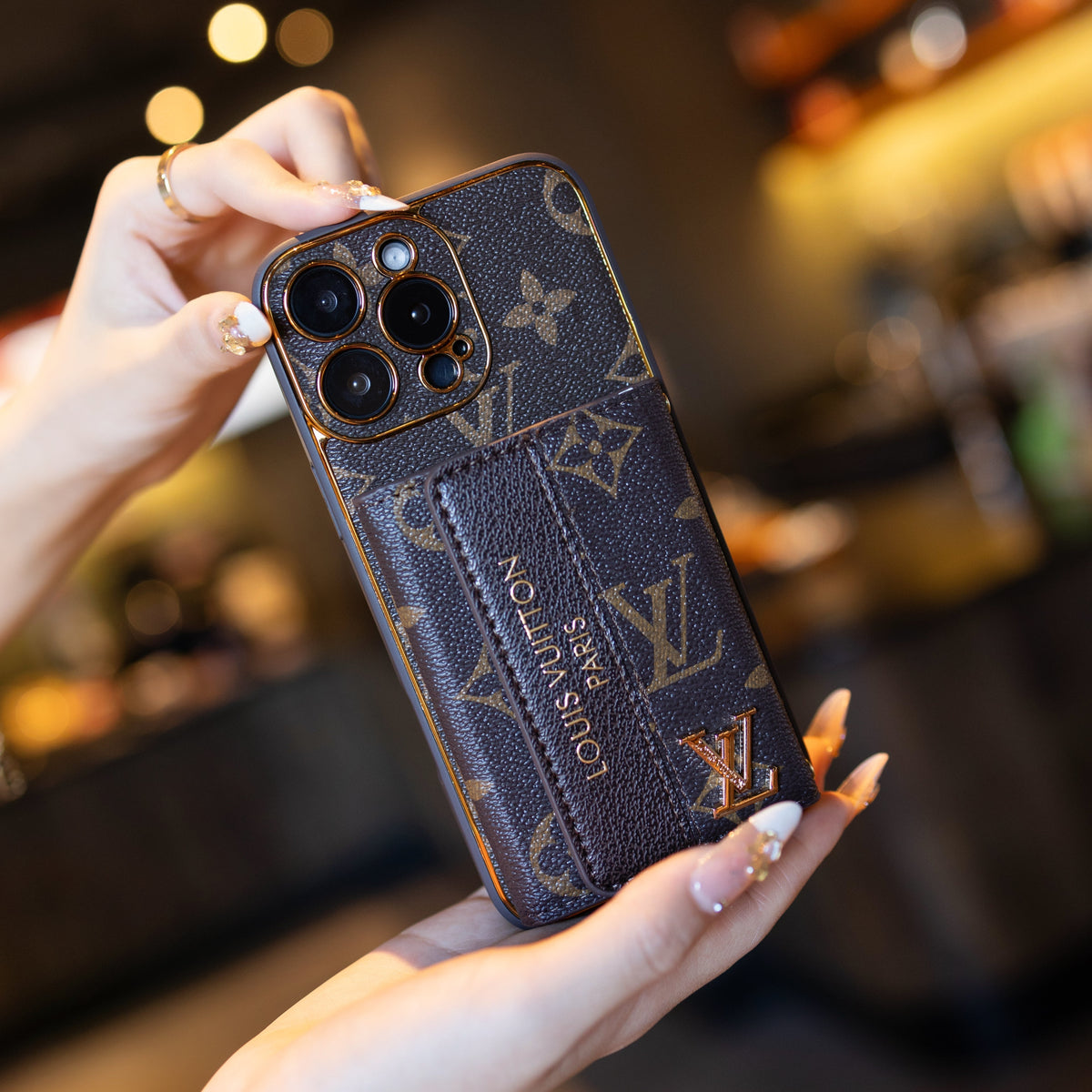 New Classic Luxury Card Holder Phone Case  02