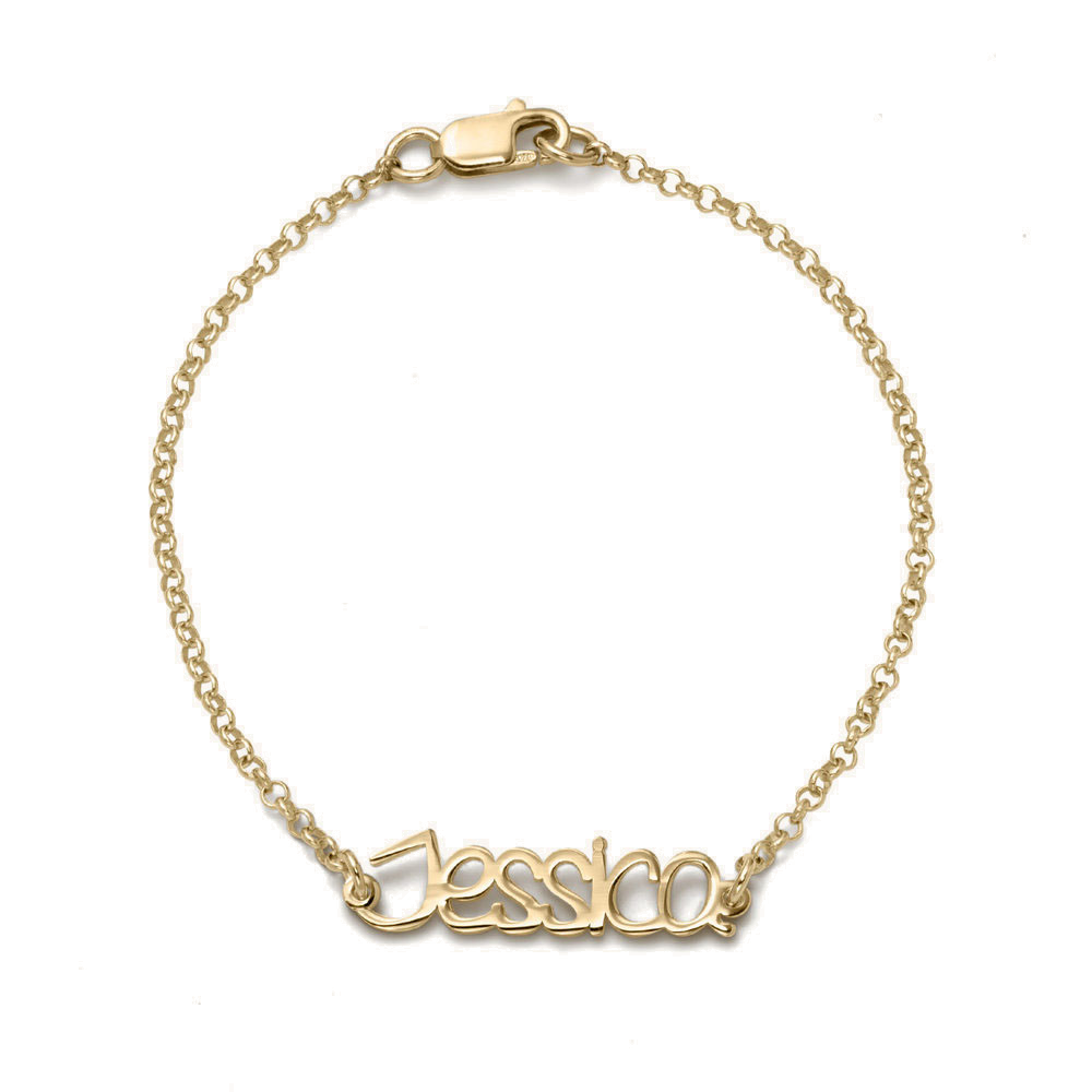 Sterling Silver Custom Name Chain