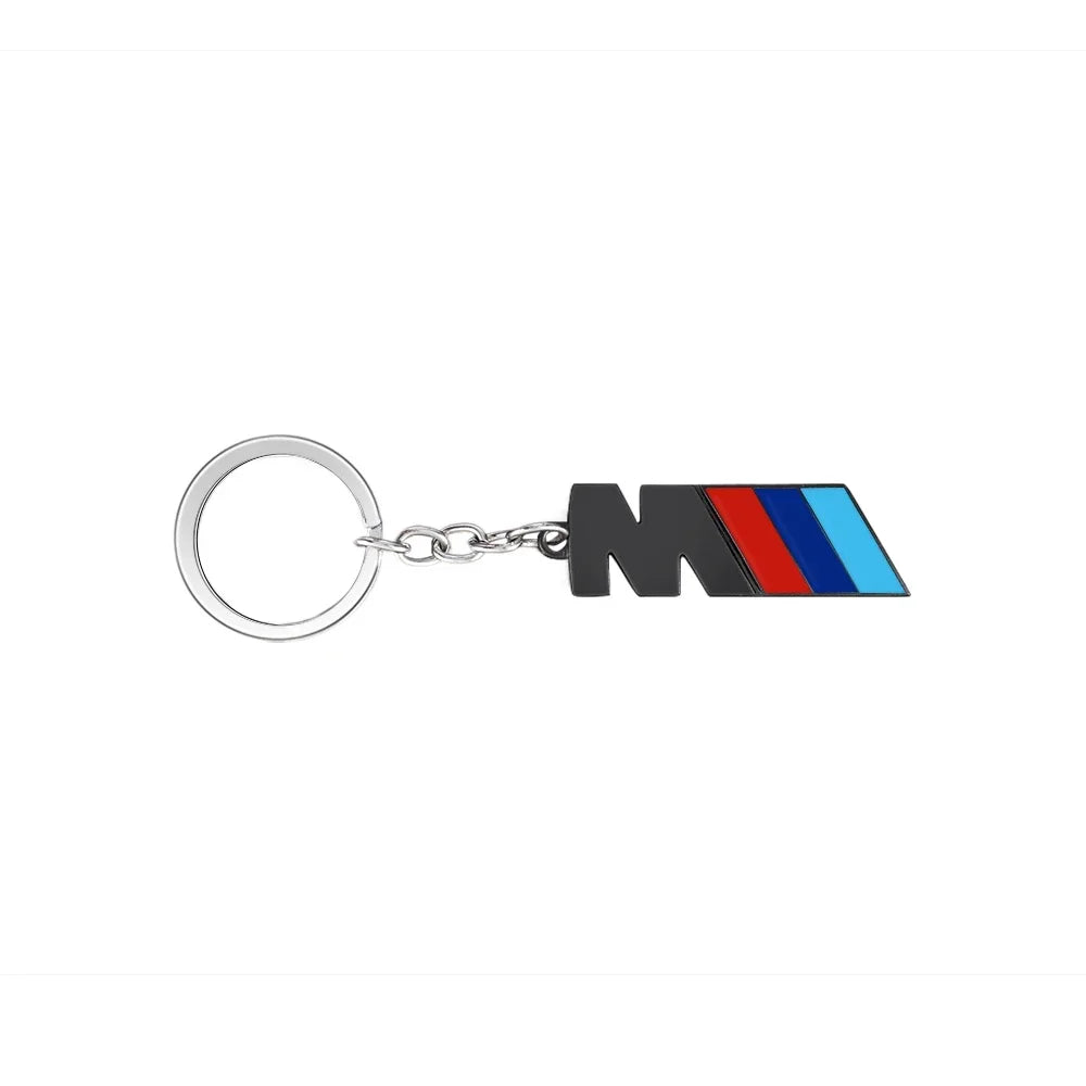 Car Keychain – Handwoven Leather & Zinc Alloy Key Ring