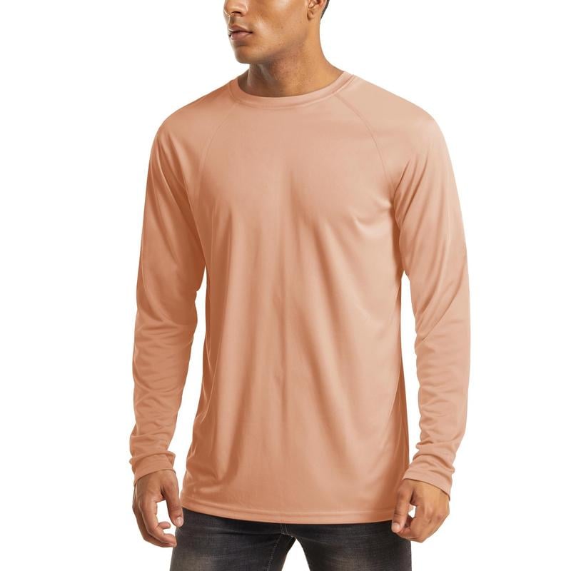 🏕️50K+ Sold⚡Men’s UPF 50+ Long Sleeve Performance Shirt – Quick Dry, Lightweight & Breathable