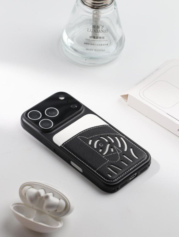2026 New Premium Leather Card Slot iPhone Case – Limited Edition Year of the Horse
