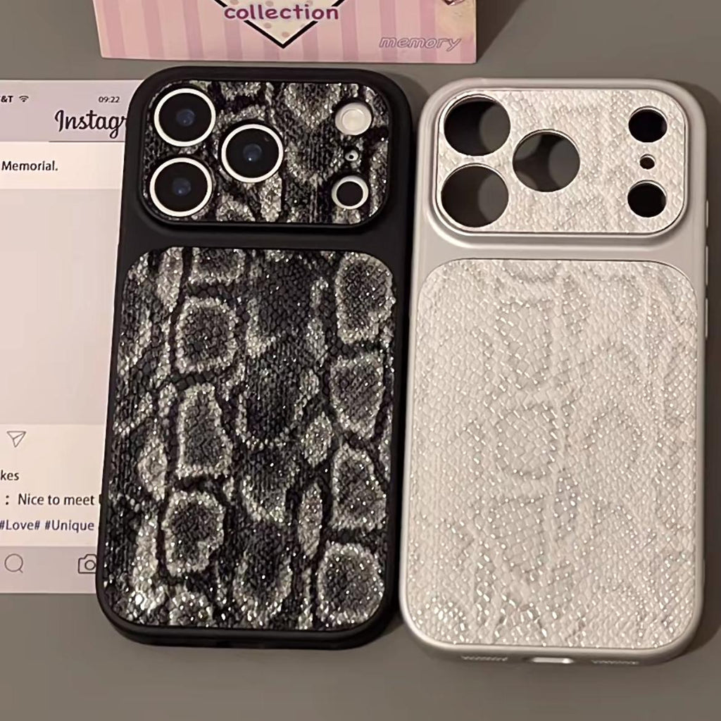 Luxury Snake Skin Texture iPhone Case
